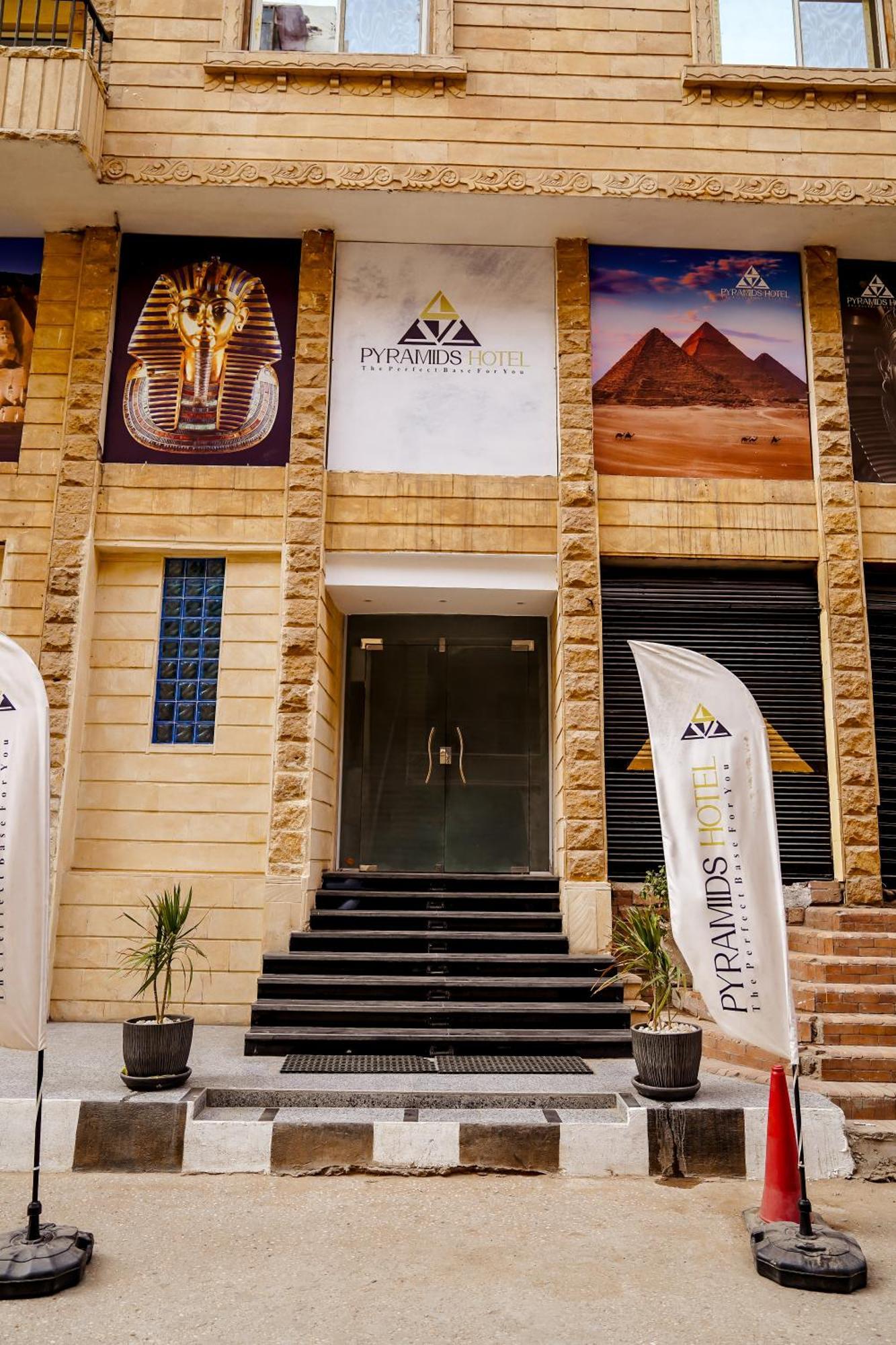 Pyramids Hotel Kafret el-Gabal Exteriör bild