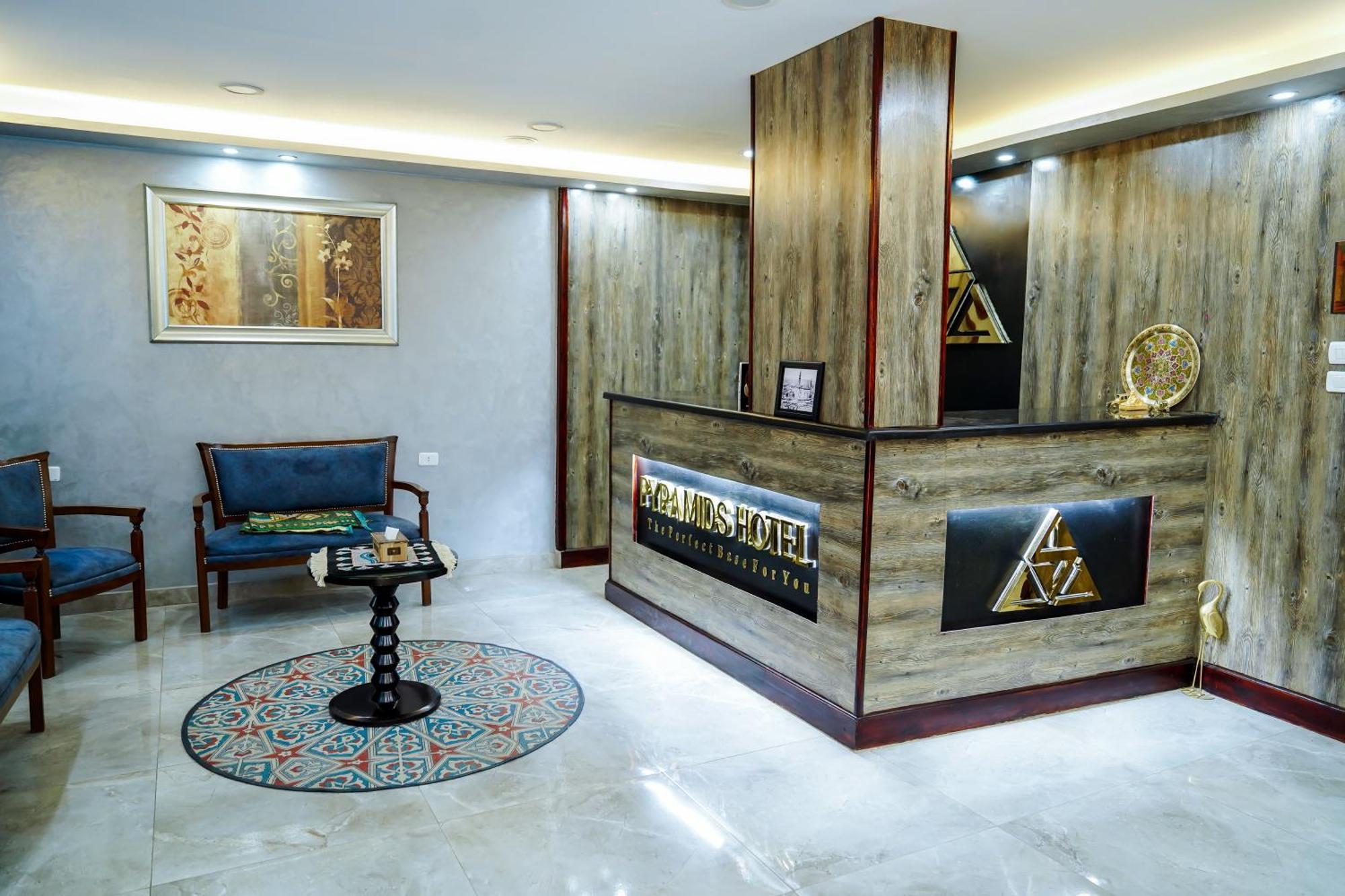 Pyramids Hotel Kafret el-Gabal Exteriör bild