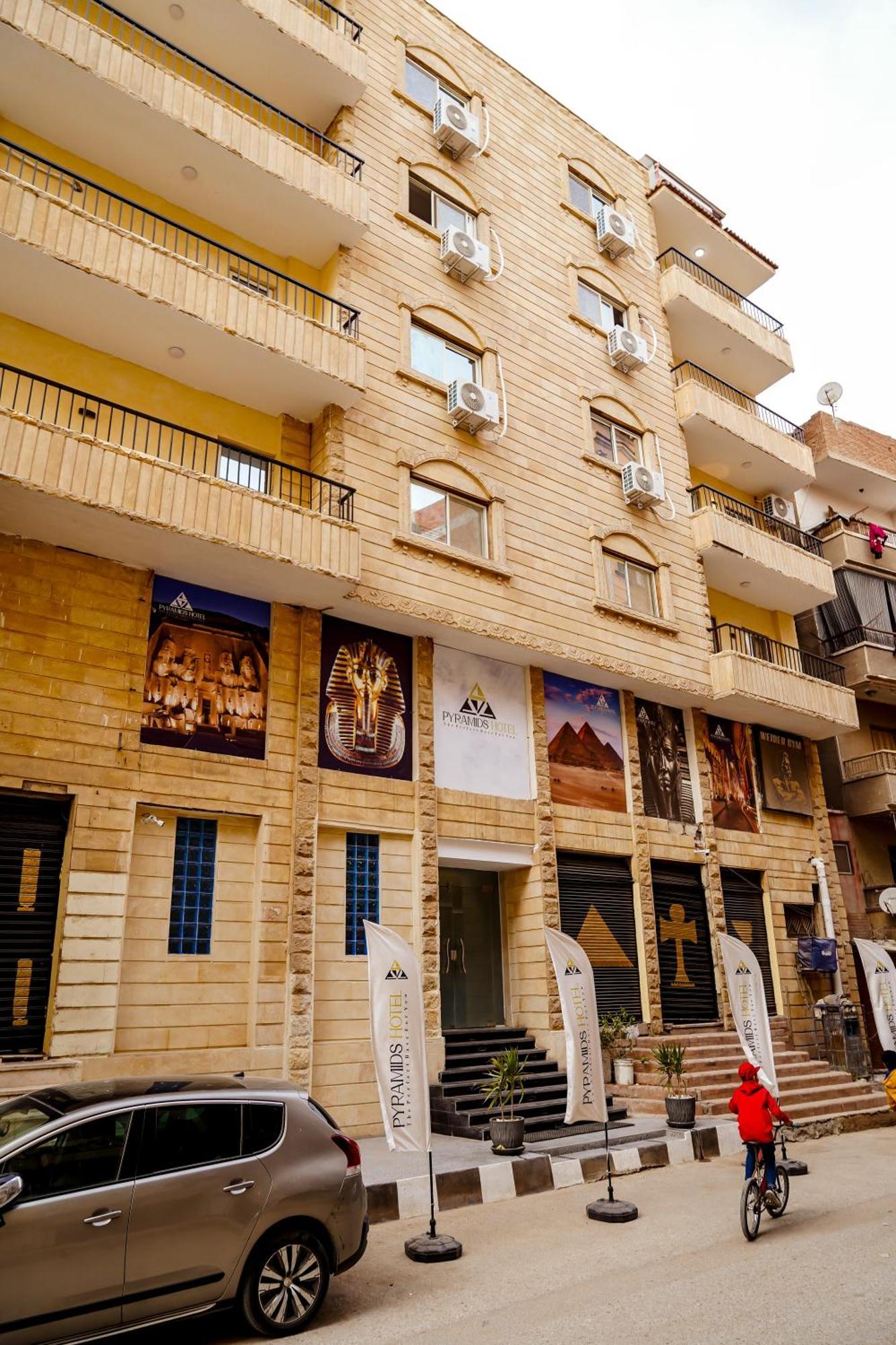 Pyramids Hotel Kafret el-Gabal Exteriör bild